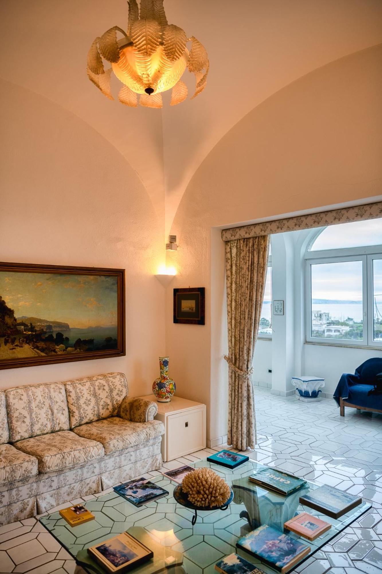 Casa Franca Appartamento Vista Mare 카프리 외부 사진